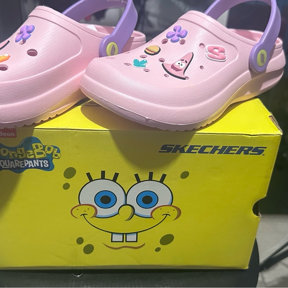 COPY - Sketcher Foamies Sponge Bob Square Pants - Picture 1 of 2